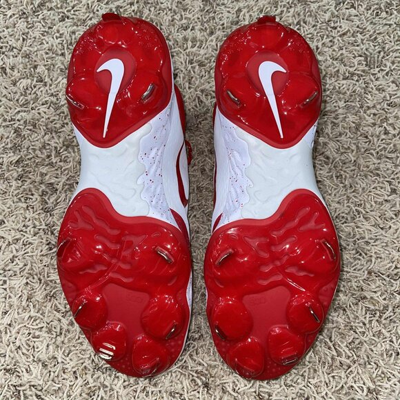 NEW Nike Men’s Alpha Huarache Elite 4 Low Baseball Cleats FD2745-109, Size 12 - Picture 10 of 16